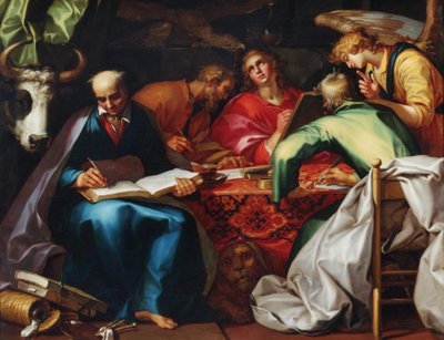 Dört Evangelist by Abraham Bloemaert